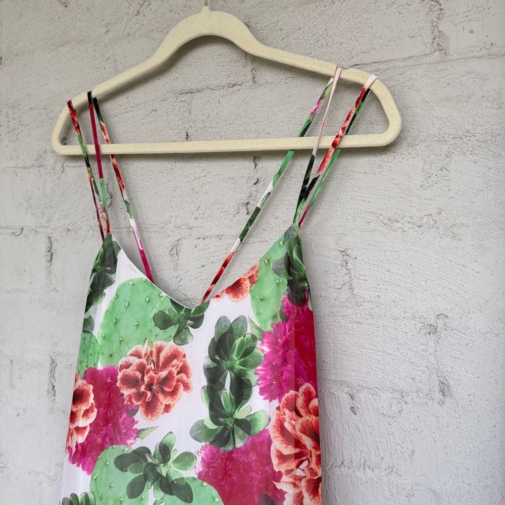 Show Me Your Mumu Cactus Bloom Mini Dress Size Small - Picture 6 of 13